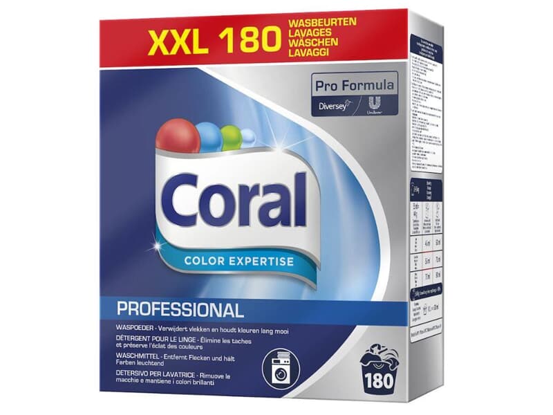 Coral Pro Formula Color Expertise 8kg - Pulverwaschmittel fr Buntwsche